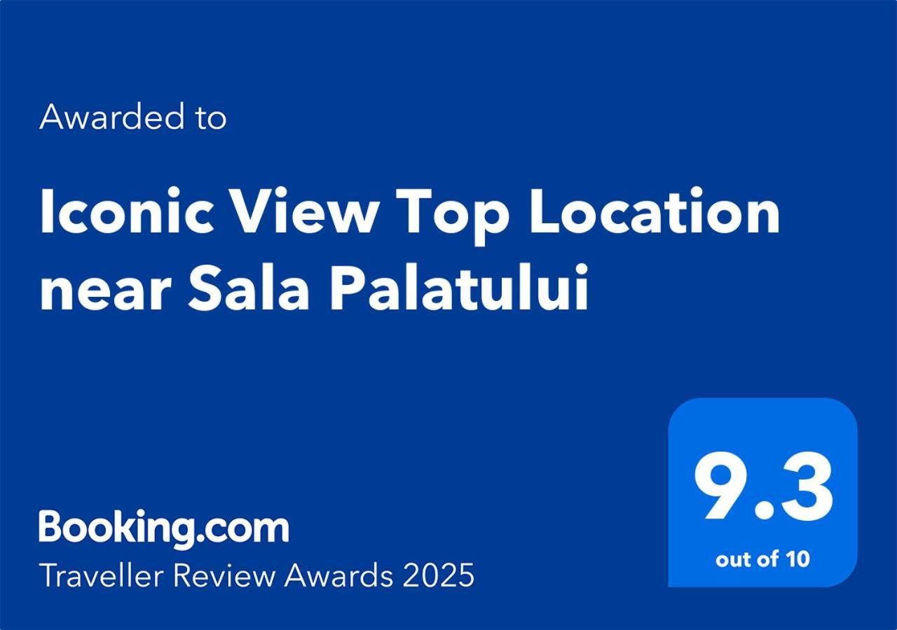 Top Location With Iconic View - Sala Palatului Бухарест Экстерьер фото